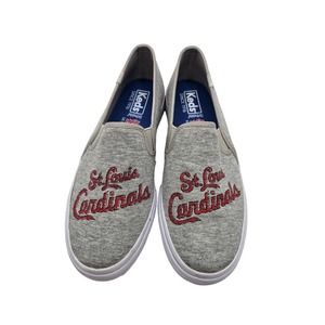 Keds MLB St. Louis Cardinals Women Shoes Size 6.5‎ Gray Red